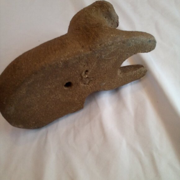 Dog Figure Concrete Cement Mold Small Garden Decor 6" x 3.5" - Picture 11 of 14